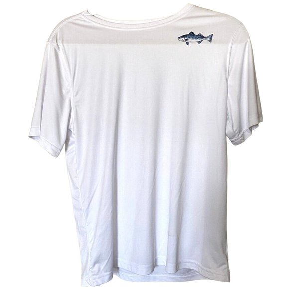 First Wave Shirt by Dillard's Boys Size 18-20 w/Bass Logo 100% Polyester - Picture 1 of 7